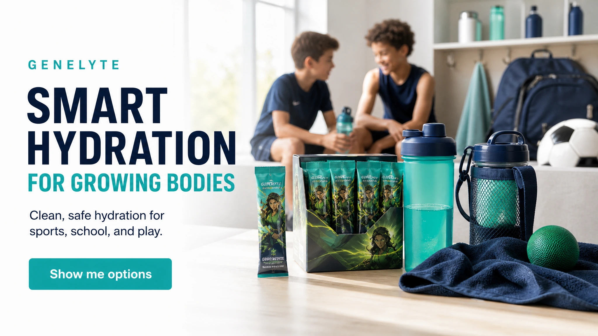 SMART HYDRATION FOR GROWING BODIES