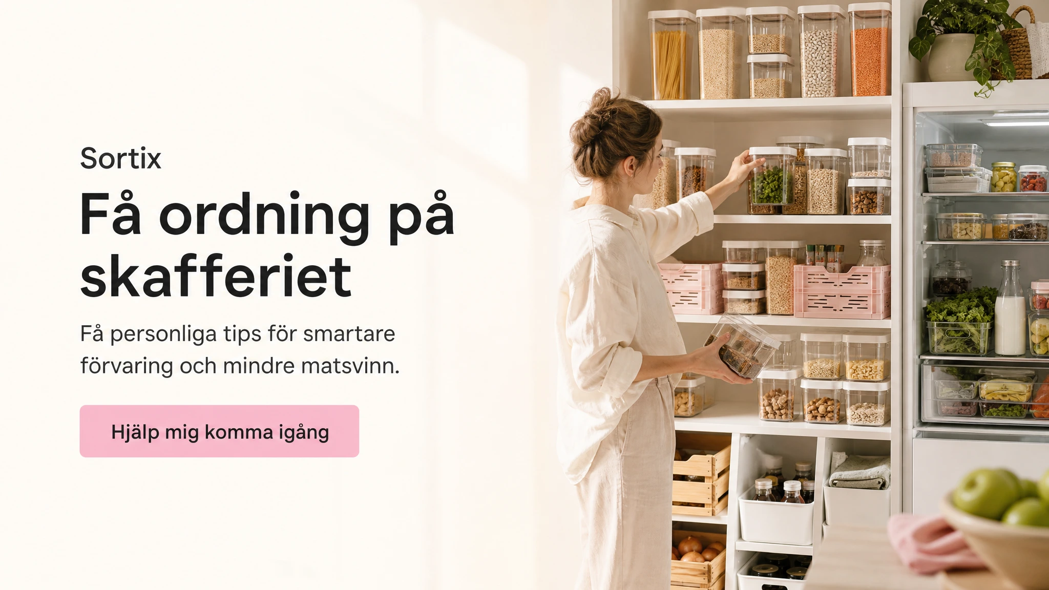 Få ordning på skafferiet